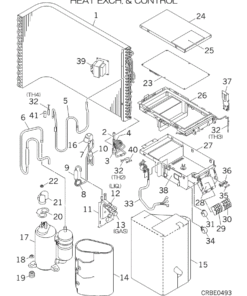 SRC10YSA-W HEAT EXCH. AND CONTROL