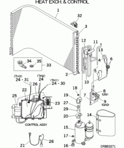 SRC28HG-S HEAT EXCH. AND CONTROL