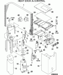 SRC60ZSXA-W HEAT EXCH. AND CONTROL