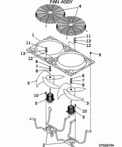 FDC450KXE6/F FAN ASSY
