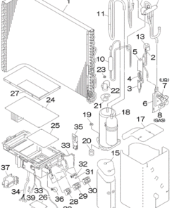 SRC50ZMA-S/A HEAT EXCH. AND CONTROL