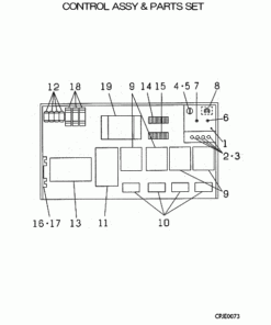 DP401E6A CONTROL ASSY AND PARTS SET