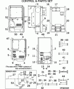 FDC280KXZRE1/1 CONTROL AND PARTS SET