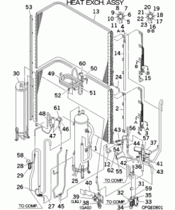 FDC335KXE6/L HEAT EXCH. ASSY