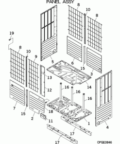 FDC500KXZRE1/1 PANEL ASSY