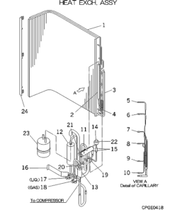 FDCA301HEN HEAT EXCH. ASSY