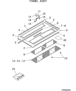 FDTSJ45HKXE2 PANEL ASSY