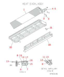 FDTSJ71HKXE2 HEAT EXCH. ASSY