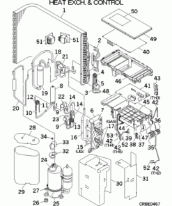 SCM45ZS-S HEAT EXCH. AND CONTROL