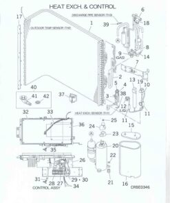 SRC80ZL-S HEAT EXCH. AND CONTROL