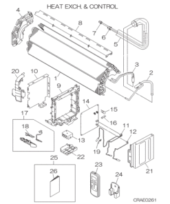DXK05Z5-S HEAT EXCH. AND CONTROL