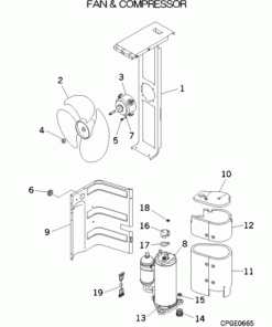 FDC100VN/A FAN AND COMPRESSOR