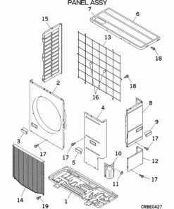 FDC100VNP/1 PANEL ASSY