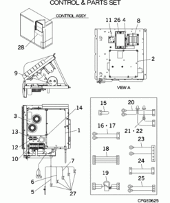 FDC112KXEN6/B CONTROL AND PARTS SET