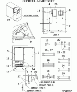 FDC112KXEN6/L CONTROL AND PARTS SET