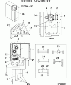 FDC140VNX/1 CONTROL AND PARTS SET