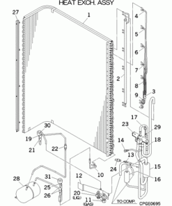 FDC140VNX/1 HEAT EXCH. ASSY