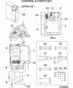 FDC140VSX/1 CONTROL AND PARTS SET