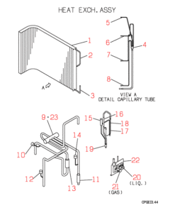 FDC306HES3 HEAT EXCH. ASSY