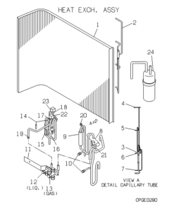 FDC308HES3B HEAT EXCH. ASSY