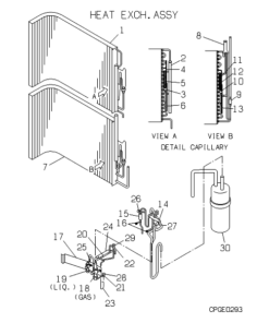 FDC408HES3B HEAT EXCH. ASSY