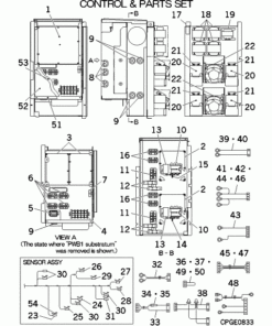 FDC475KXZE1/1 CONTROL AND PARTS SET