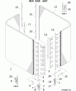 FDC504KXE6/D HEAT EXCH. ASSY