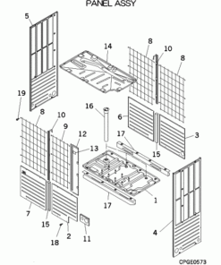 FDC560KXE6-K/A PANEL ASSY