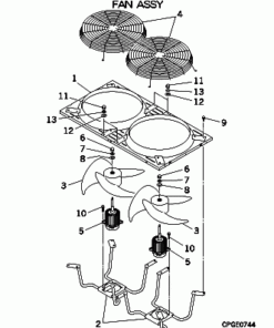 FDC615KXE6/L FAN ASSY