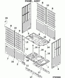 FDC615KXE6/L PANEL ASSY