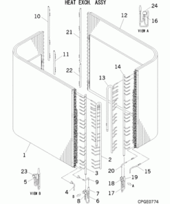 FDC680KXE6/D HEAT EXCH. ASSY