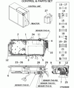 FDC71VNX/A CONTROL AND PARTS SET