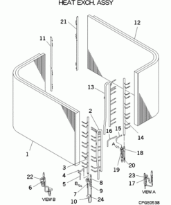FDCA450HKXRE4A HEAT EXCH. ASSY