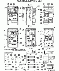 FDCA504HKXE4R CONTROL AND PARTS SET