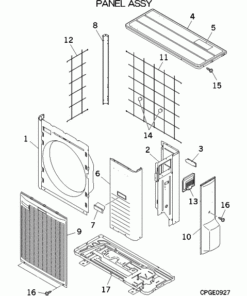 FDCA71VNXA/1 PANEL ASSY