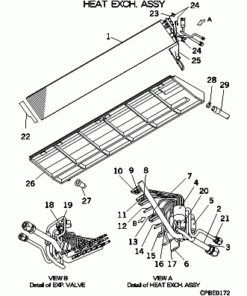 FDE112KXE6F/1 HEAT EXCH. ASSY