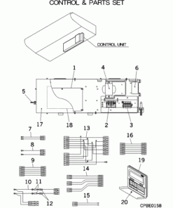 FDE71KXE6 CONTROL AND PARTS SET