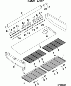 FDE71VG/1 PANEL ASSY