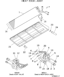 FDEA36KXE4 HEAT EXCH. ASSY