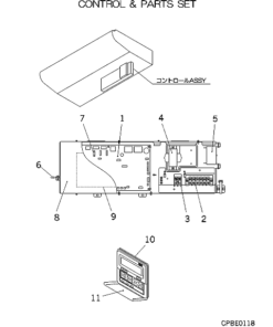 FDEA56KXE4 CONTROL AND PARTS SET