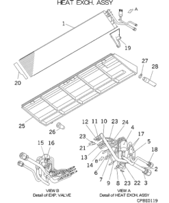FDEA56KXE4 HEAT EXCH. ASSY