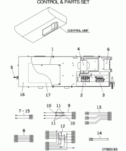 FDEN100V CONTROL AND PARTS SET