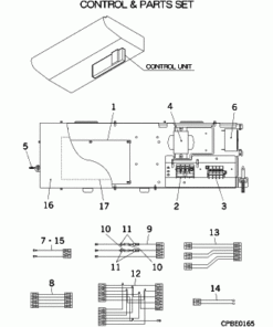 FDEN125V CONTROL AND PARTS SET