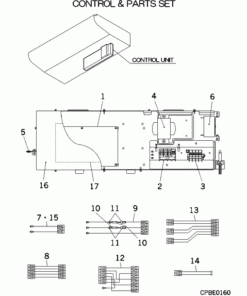 FDEN40V CONTROL AND PARTS SET