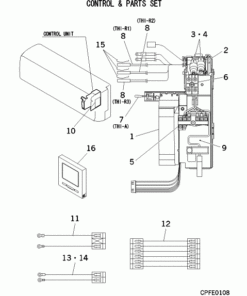 FDK28KXE6F/1 CONTROL AND PARTS SET