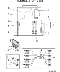 FDQMA28KXE4A CONTROL AND PARTS SET