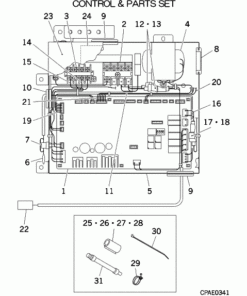 FDQS45KXE6 CONTROL AND PARTS SET