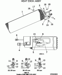 FDQS56KXE6 HEAT EXCH. ASSY