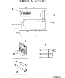 FDRA112KXE4 CONTROL AND PARTS SET