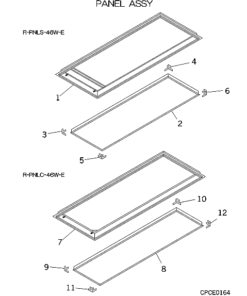 FDRA112KXE4 PANEL ASSY